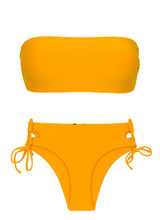 Load image into Gallery viewer, Product Front: Rio De Sol Set Set Uv-Pequi Bandeau-Reto Madrid
