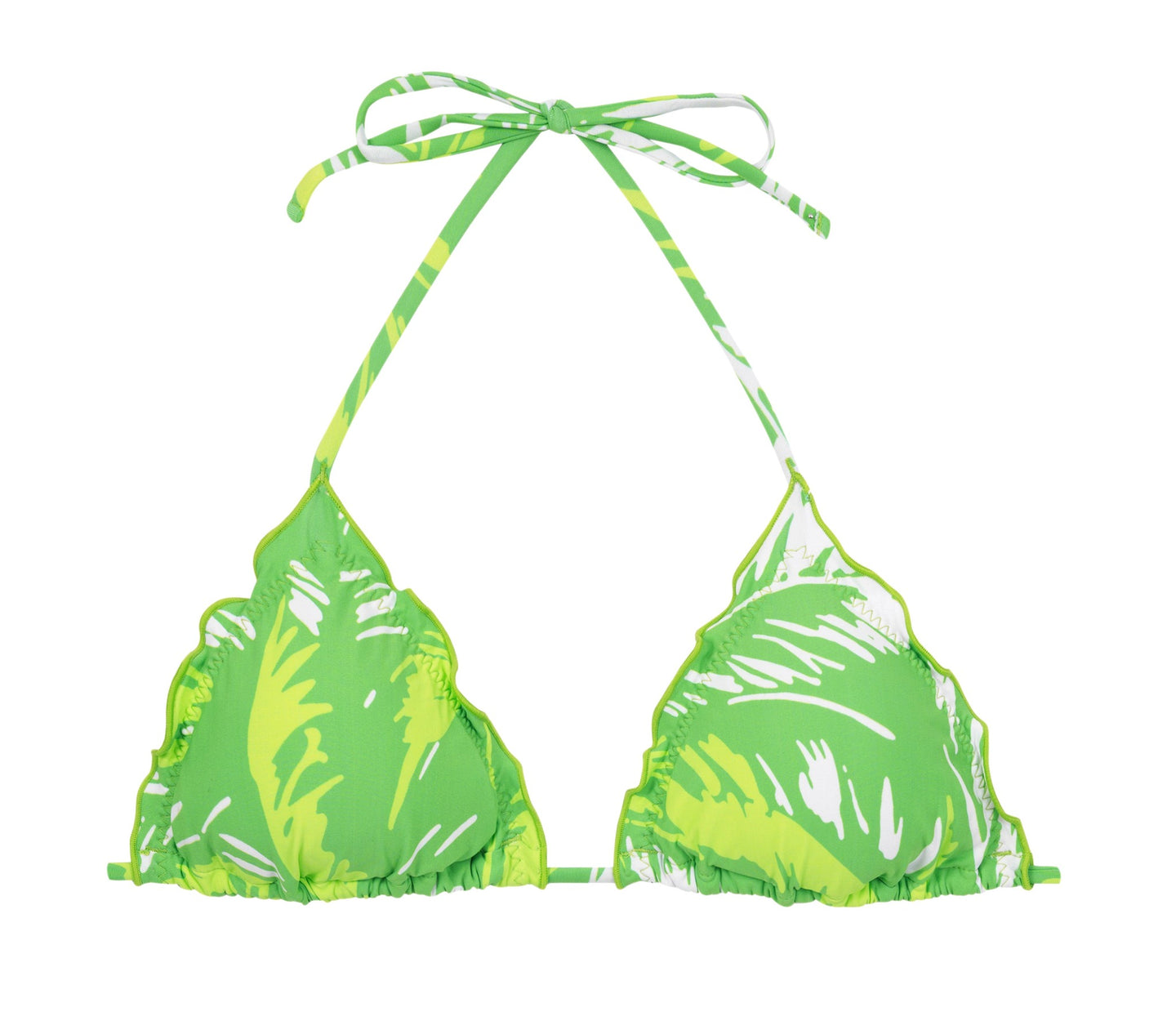 Product Front: Rio De Sol Top Top Green-Palms Frufru