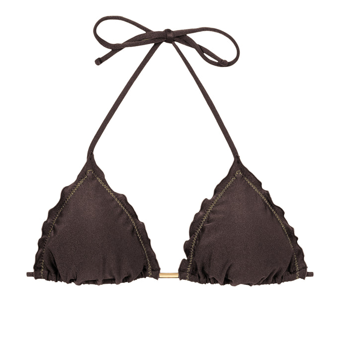 Product Front: Rio De Sol Top Top Shimmer-Coffee Frufru