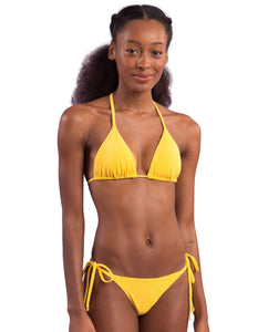 Set Malibu-Yellow Tri-Inv Cheeky-Tie